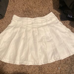 Faded Rose White Skirt Large